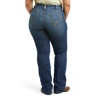 Ariat Womens REAL Mid Rise Arrow Fit Virginia Jean