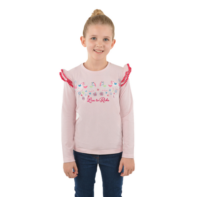 Thomas Cook Girls Betsy Frill LS Tee