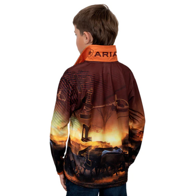 Ariat Boys Chopper LS Fishing Shirt