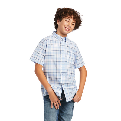 Ariat Boys Pro Series Finnick Stretch SS Shirt