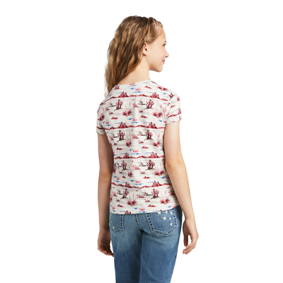 Ariat Girls Yuma Landscape SS Tee