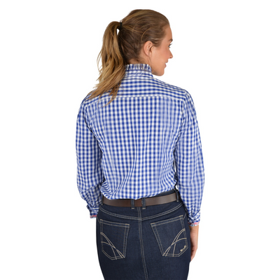 Thomas Cook Womens Dolly Ruffle Collar LS Blouse