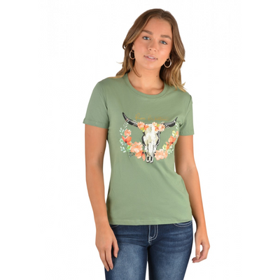 Pure Western Womens Blossom Tee
