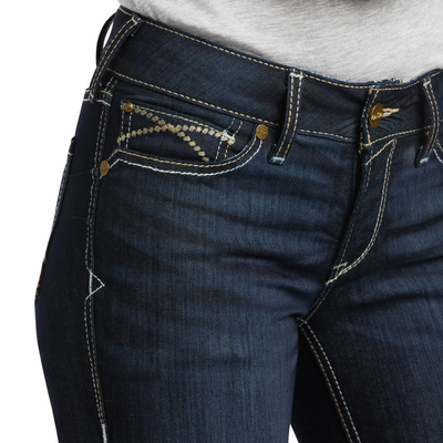 Ariat Womens REAL Perfect Rise Contessa Bootcut Jean