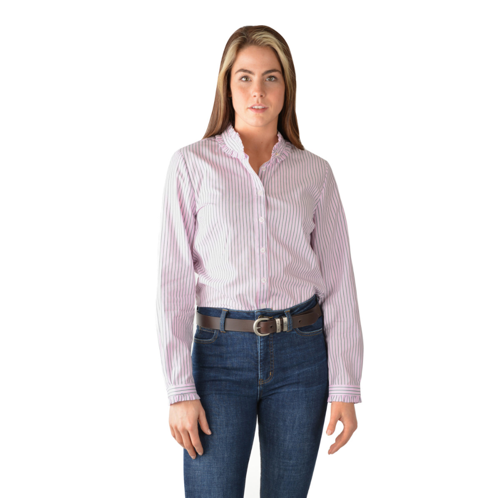 Thomas Cook Womens Collette Frill LS Shirt