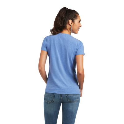 Ariat Womens REAL Tropical Steerhead SS Tee