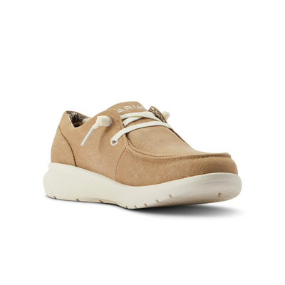 Ariat Womens Washed Canvas Lace Up Hilo