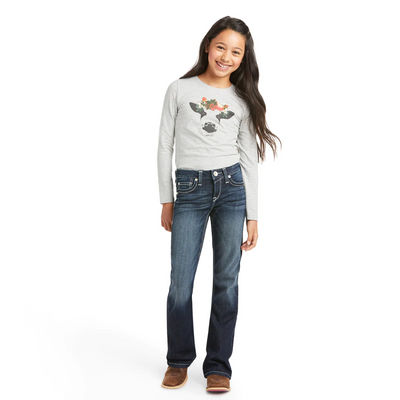 Ariat Girls REAL Stretch Fit Bootcut Jean