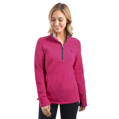 Thomas Cook Womens Charlie 1/4 Zip Rugby