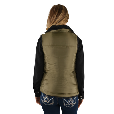 Wrangler Womens Carrie Reversible Vest