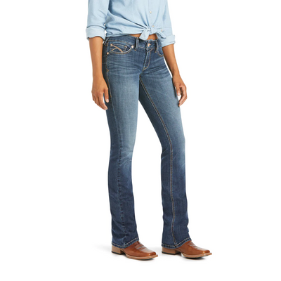 Ariat Womens Cynthia Mid Rise Bootcut Jean