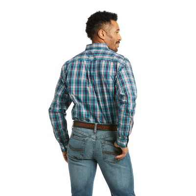 Ariat Mens Pro Series Pelagios Fitted Long Sleeve Shirt