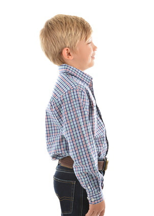 Thomas Cook Boys Scott Check Long Sleeve Shirt