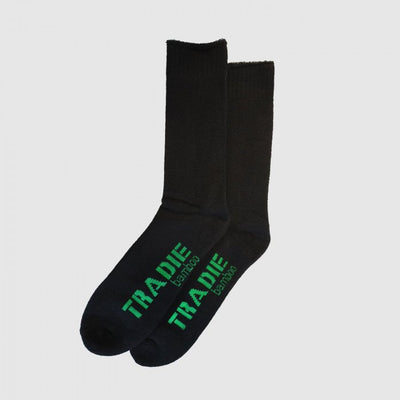 Tradie Mens Bamboo 2Pk Socks