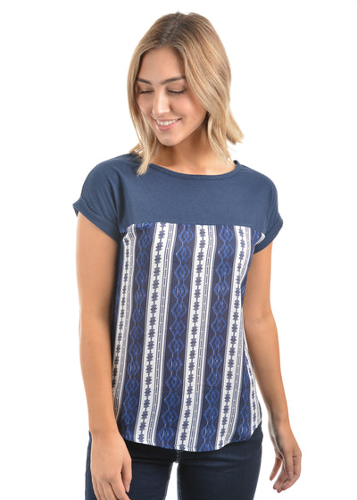 Wrangler Womens Myra Short Sleeve Top