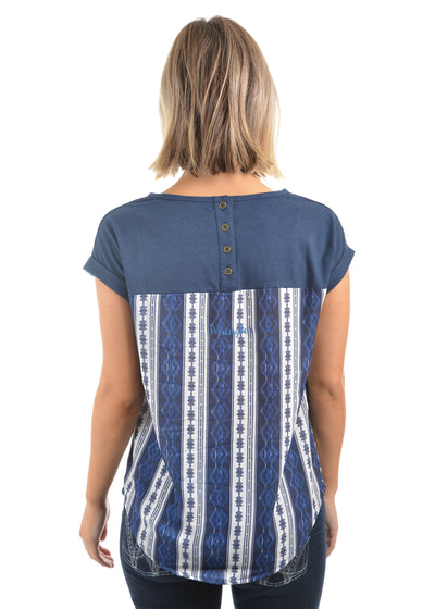 Wrangler Womens Myra Short Sleeve Top