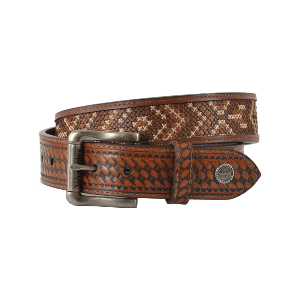 Wrangler Unisex Mason Cross Stitch Belt