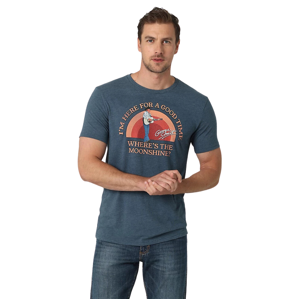 Wrangler Mens George Strait SS Tee