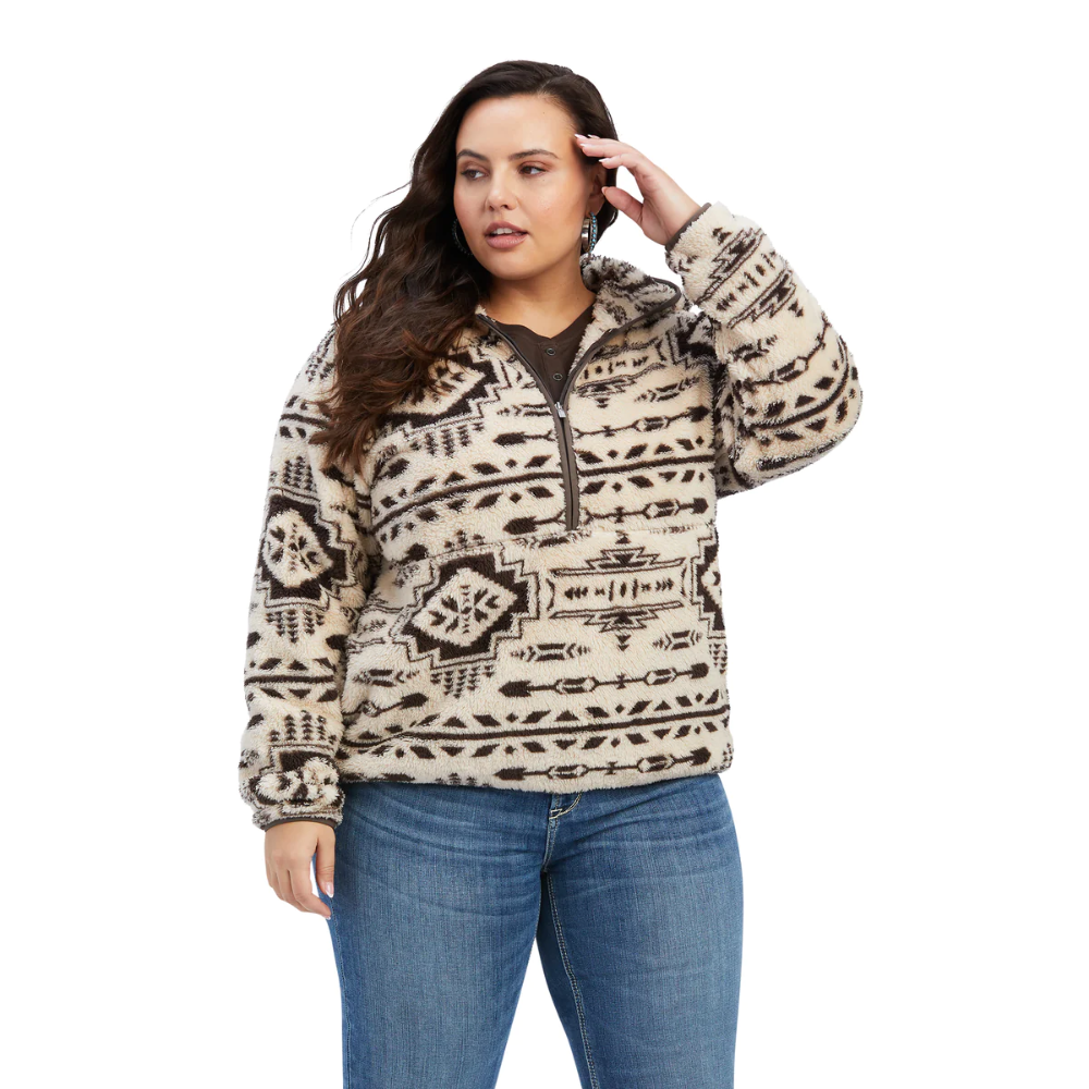 Ariat Womens Real Berber Pullover Sweatshirt