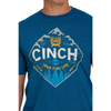 Cinch Mens Mountain Logo SS Tee