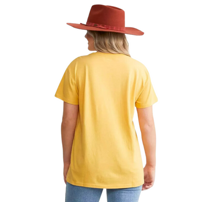 Wrangler Womens Giddy Up Cowboy SS Tee