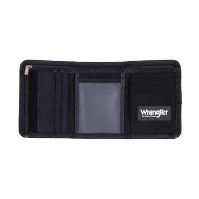 Wrangler Logo Canvas Wallet