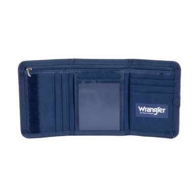 Wrangler Logo Canvas Wallet