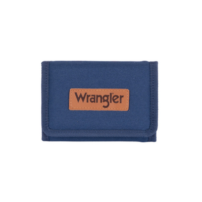 Wrangler Logo Canvas Wallet