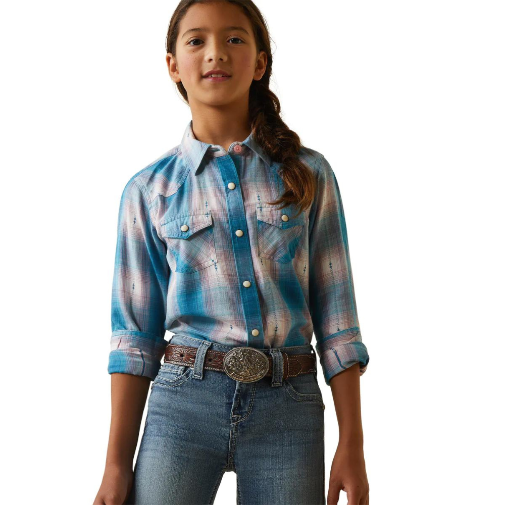 Ariat Girls Idabel Snap Front LS Shirt