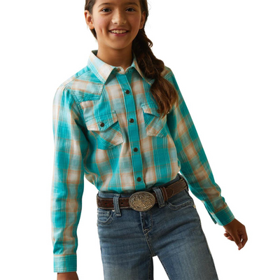 Ariat Girls Ojai Snap Front LS Shirt