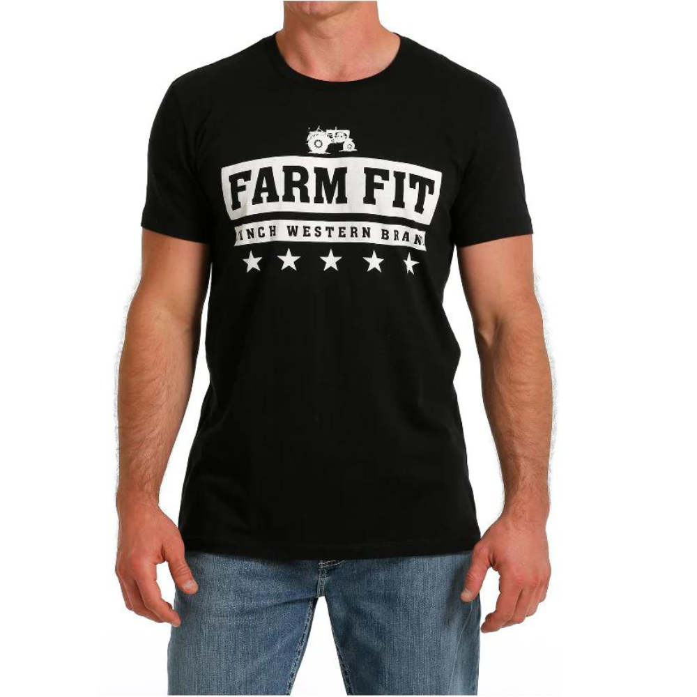 Cinch Mens Farm Fit SS Tee