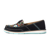 Ariat Womens Black Suede Floral Pop Cruiser