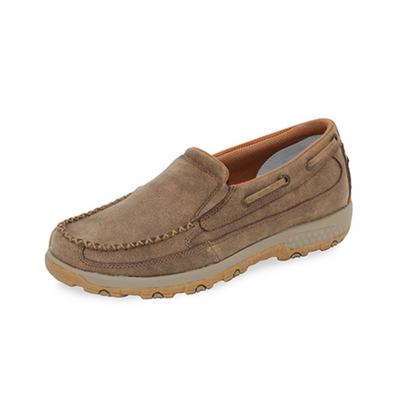 Twisted X Womens Bomber Cellstretch Slip On Moc