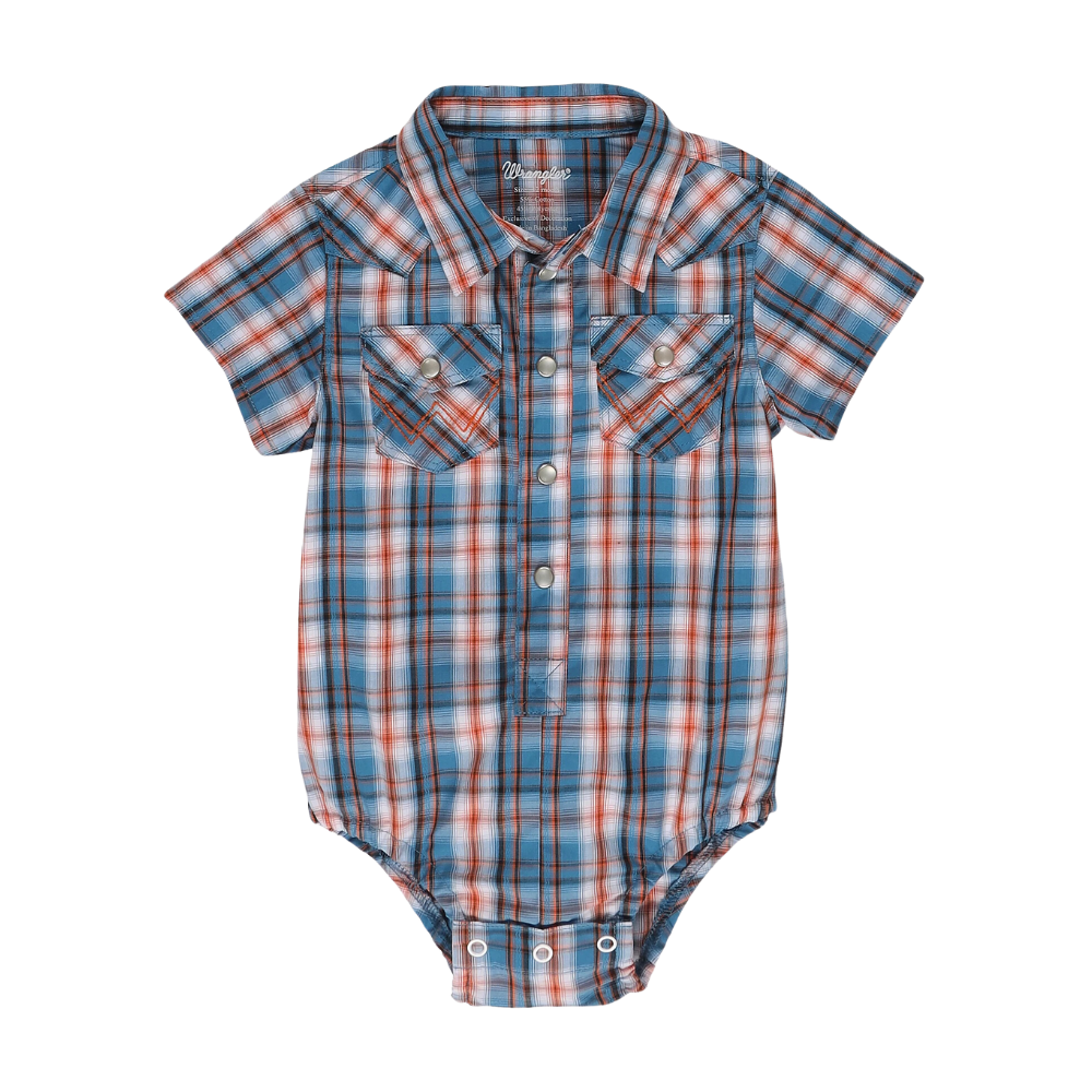 Wrangler Baby Boys Western Bodysuit