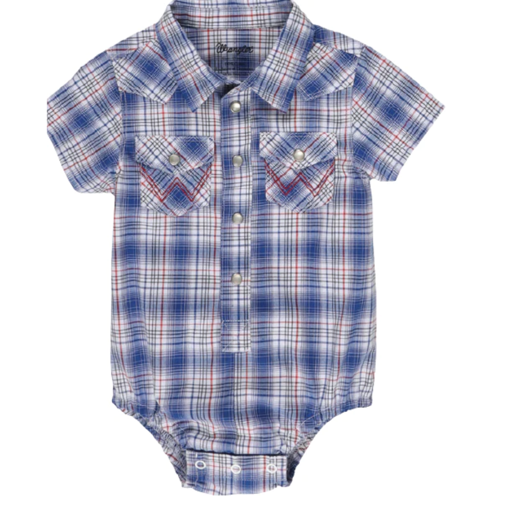 Wrangler Baby Boys Western Bodysuit