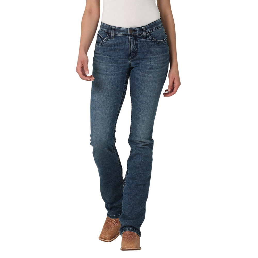 Wrangler Womens Mid Rise Ultimate Riding Jean