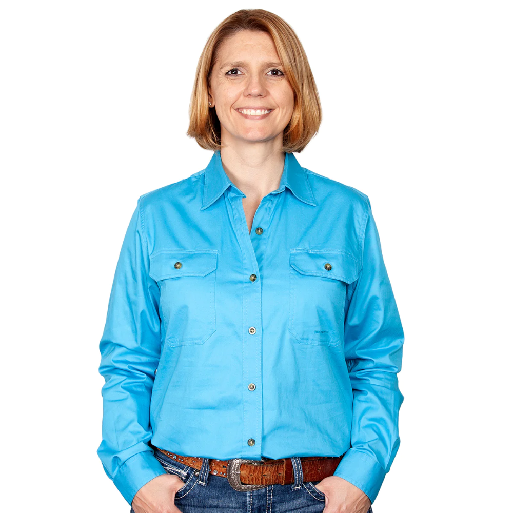 Just Country Womens Brooke Full Button Workshirt