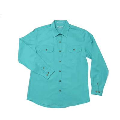 Just Country Womens Brooke Full Button Workshirt