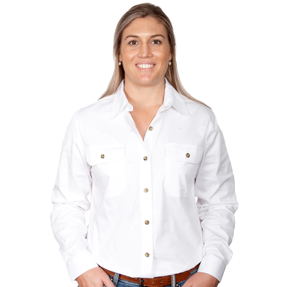 Just Country Womens Brooke Full Button Workshirt