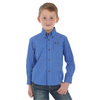 Wrangler Boys Classic Print Long Sleeve Shirt