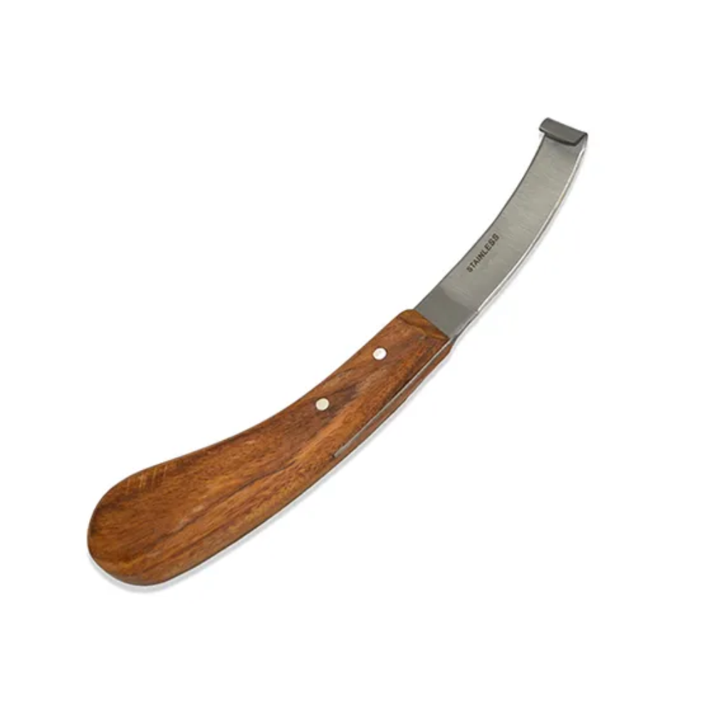 Hoof Knife Wide Blade Left Hand