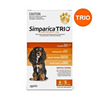 Simparica Trio 5.1-10kg Orange 6Pk