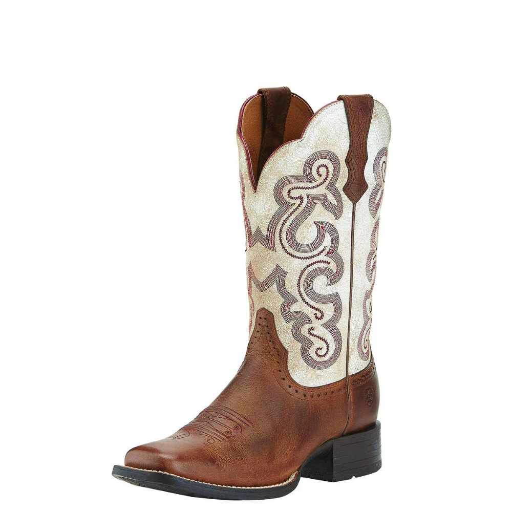 Ariat Womens Quickdraw Wide Square Toe Top Boot