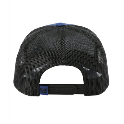 Cinch Adult Blue Black Truckers Cap