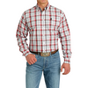 Cinch Mens Plaid Button Down Western Shirt