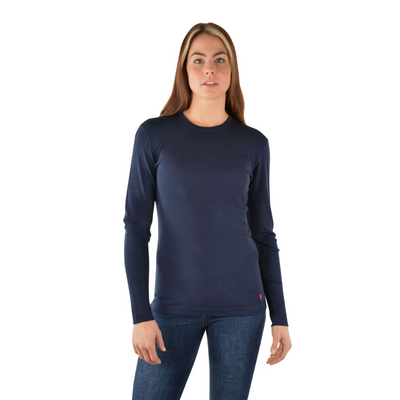 Thomas Cook Womens Layering LS Rib Knit Tee