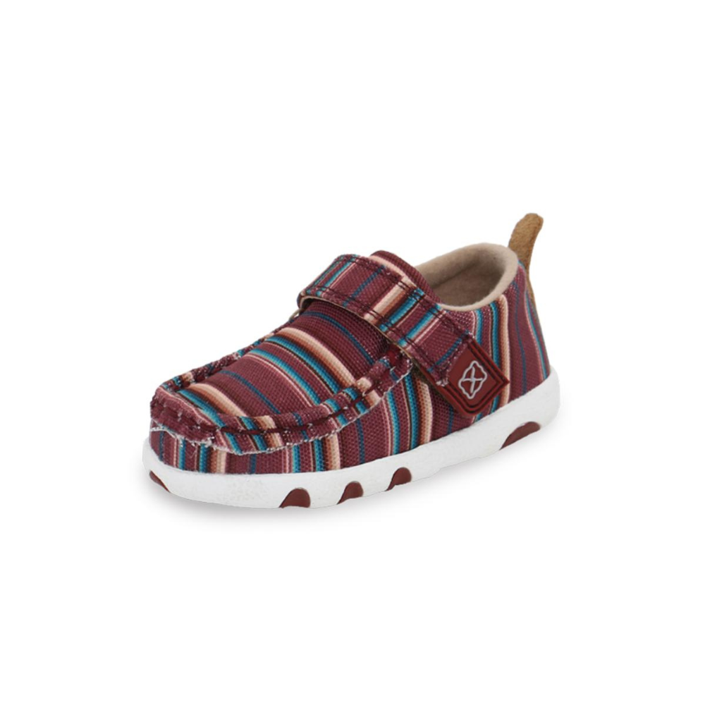 Twisted X Infants Mauve Stripe Moc