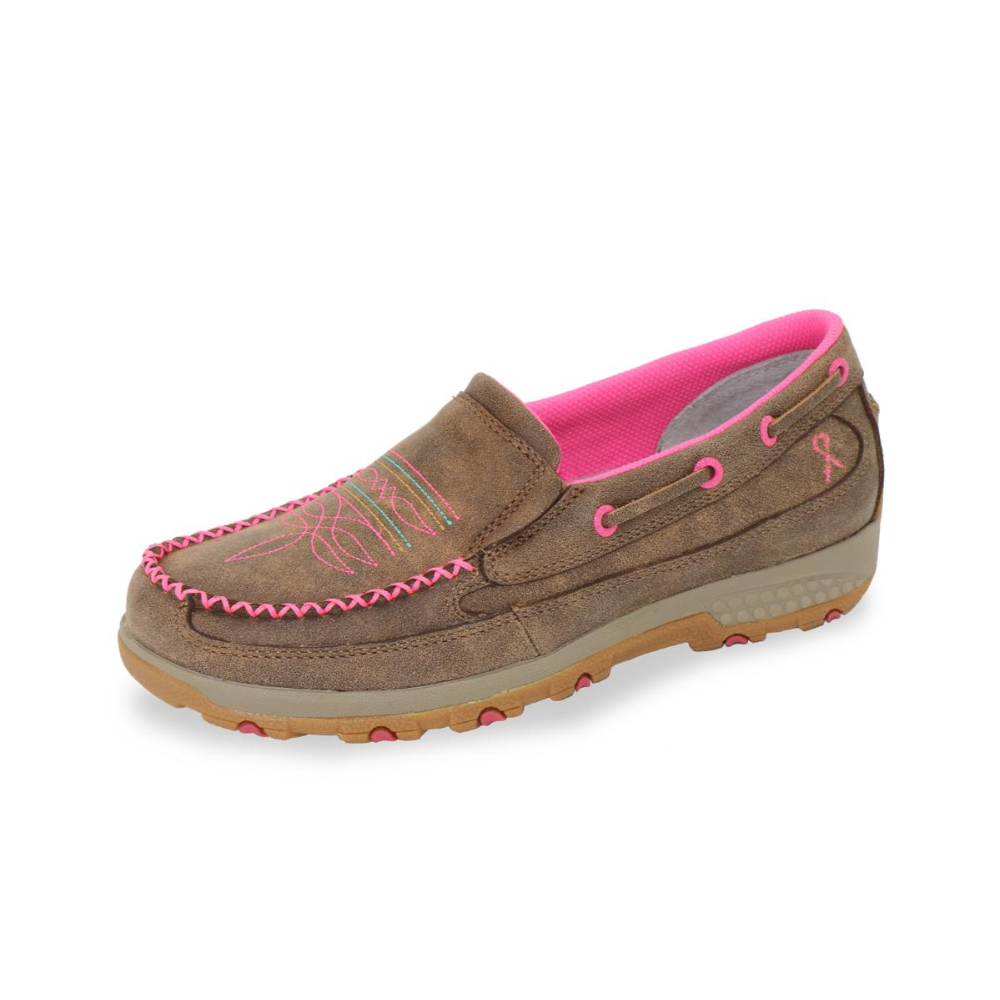 Twisted X Womens Stitched Cell Stretch Moc