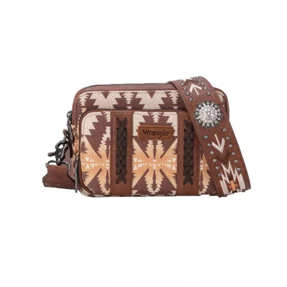 Wrangler Southwestern Crossbody Wallet Bag