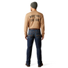 Ariat Mens REBAR M4 Relaxed Boot Cut Jeans
